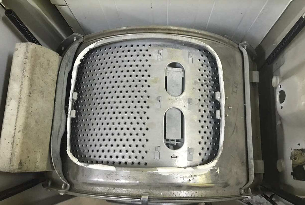 Замена шторок барабана стиральной машины